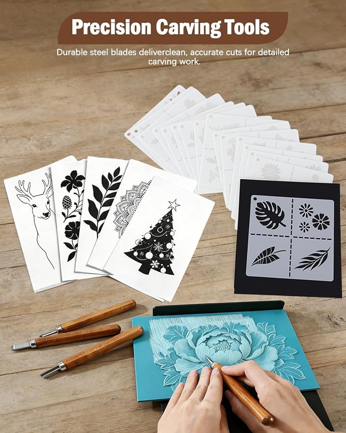 UCEC Linocut Kit for Printmaking - Image 7