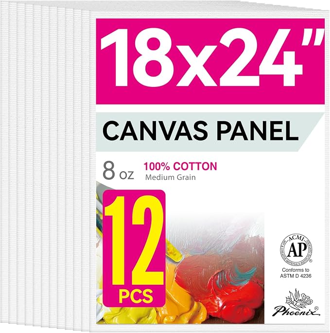 PHOENIX Large Painting Canvas Panels by PHOENIX