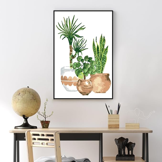 Yezavesu Framed Paint by Numbers Kit - Image 2