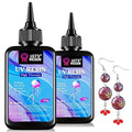 LET'S RESIN UV Resin, 200g High Viscosity Crystal Clear Thick UV Resin Kit by LETSRESIN