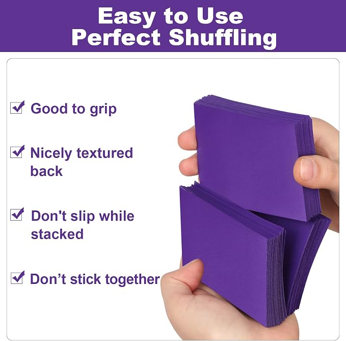 Purple Card Sleeve 200 Pack Compatible - Image 4