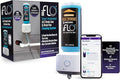 iFLO® Smart A/C Drain Line and Drain Pan Cleaner for HVAC System, Clog-Free, Easy Installation & App-Controlled Air Conditioner Maintenance, Includes 36oz Cleaner Cartridge Concentrate, 6 Month Supply