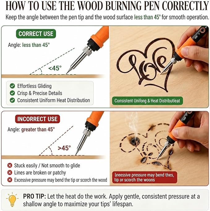 K KERNOWO Wood Burning Tool Kit - Image 3