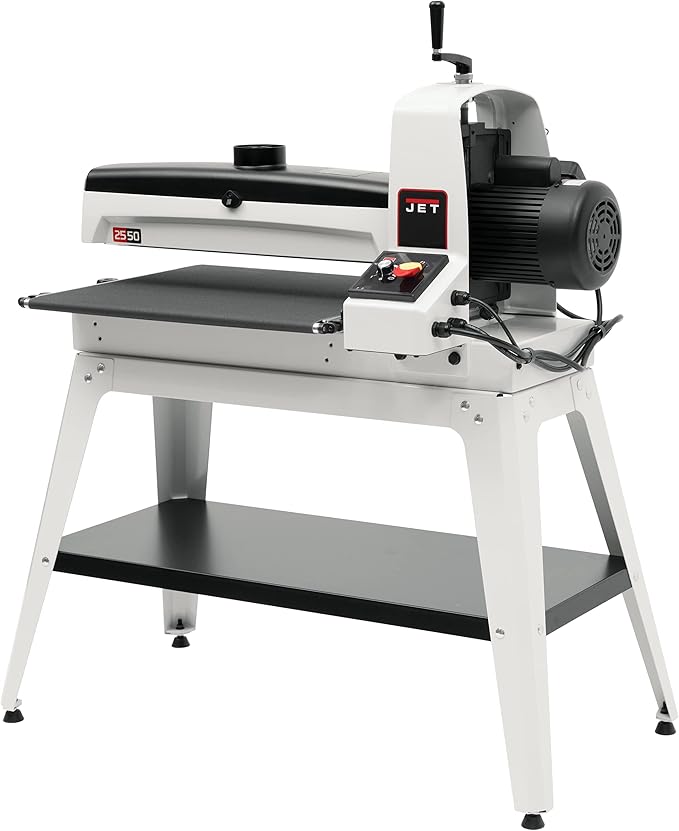 JET 25-Inch Drum Sander with Open Stand, 1-3/4 HP, 115V 1Ph (Model JWDS-2550)