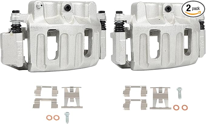 SCITOO 18B4635 18B4634 Front Left & Right Disc Brake Calipers Assembly w/Bracket For Ford For F-150 1996-2003,For Ford For F-150 Heritage 2004