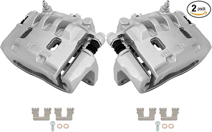 SCITOO 19B2683 19B2682 Disc Brake Calipers Assembly with Bracket Fit For Saab 9-2X 2005-2006,For Subaru Impreza 2002-2016,For Subaru Legacy 2003-2004