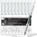Ohuhu Liquid Fineliner Drawing Pens: 9 Sizes Micro Pens Drawing Pens Pigment by Ohuhu