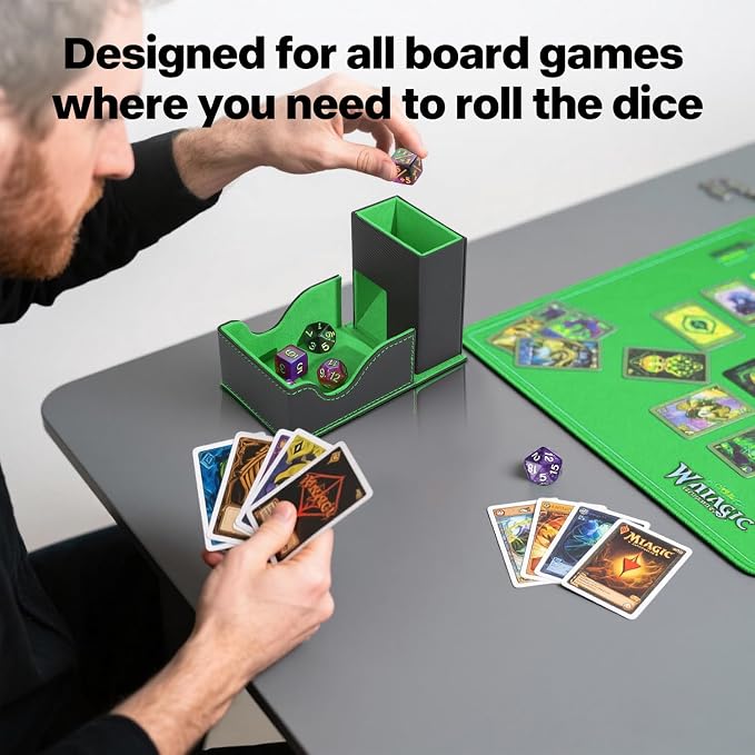 Dice Tower and Tray, Foldable Portable Dice Rolling Tower, Dice Roller Accessory - Image 6