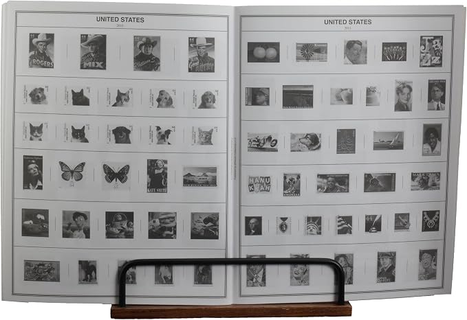 H.E. Harris & Co. USA Patriot Beginner Postage Stamp Album - Image 4