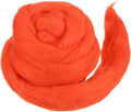 MECCANIXITY Wool Roving Yarn Soft Felting Wool 50g/1.76oz Pure Chunky Roving by MECCANIXITY