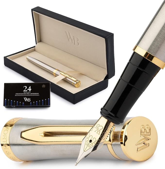 Wordsworth & Black Luxury Fountain Pen Set by WordsworthBlack