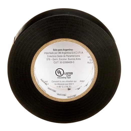 3M Temflex Multi-Purpose Vinyl Electrical Tape 165, Black, 3/4 in x 60 ft (19 mm x 18 m), 10 Roll Pack