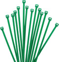 XINGO 1000 PCS 4 inch Cable Zip Ties, 18lb Strength, Small Tie Wraps Self-Locking Nylon Zip Ties for Indoor and Outdoor Use (Green)