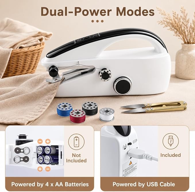 Handheld Sewing Machine, Mini Sewing Machine - Image 3