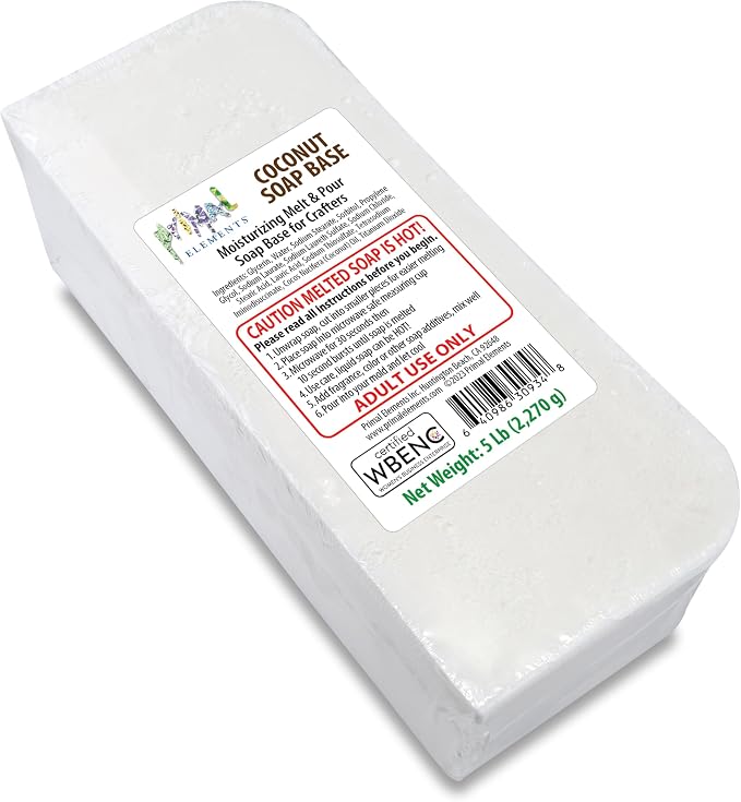 Primal Elements Coconut Oil Soap Base by PrimalElements