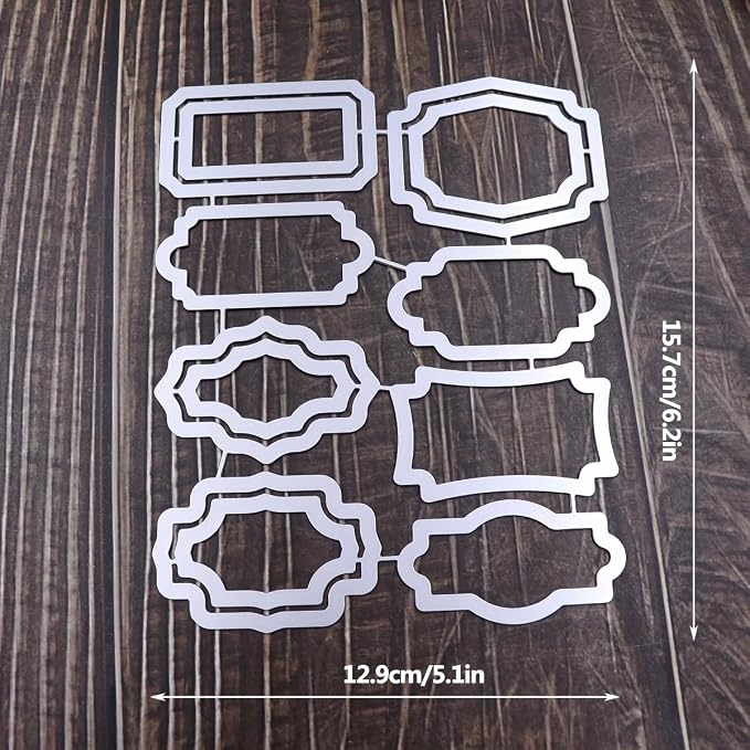Lapoo 3D Backgrounds Frame Metal Cutting Die - Image 4