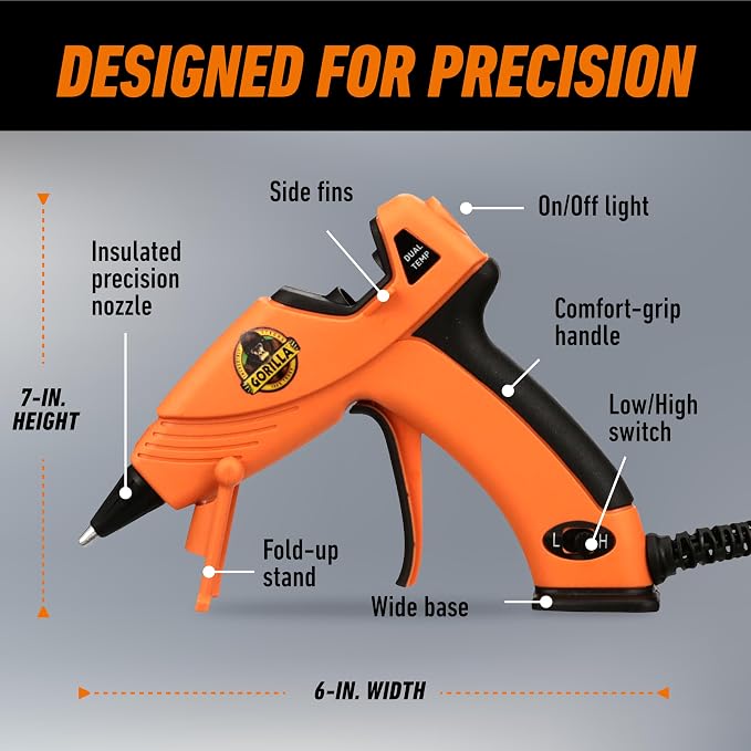 Gorilla Mini Hot Glue Gun Kit - Image 2