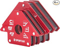 Spurtar Welding Magnets 75lbs & 50lbs 4pcs, Heavy Duty Welding Magnets and Clamps, Strong Magnetic Holder Accessories Tools, 45, 90, 135 Degree Angle