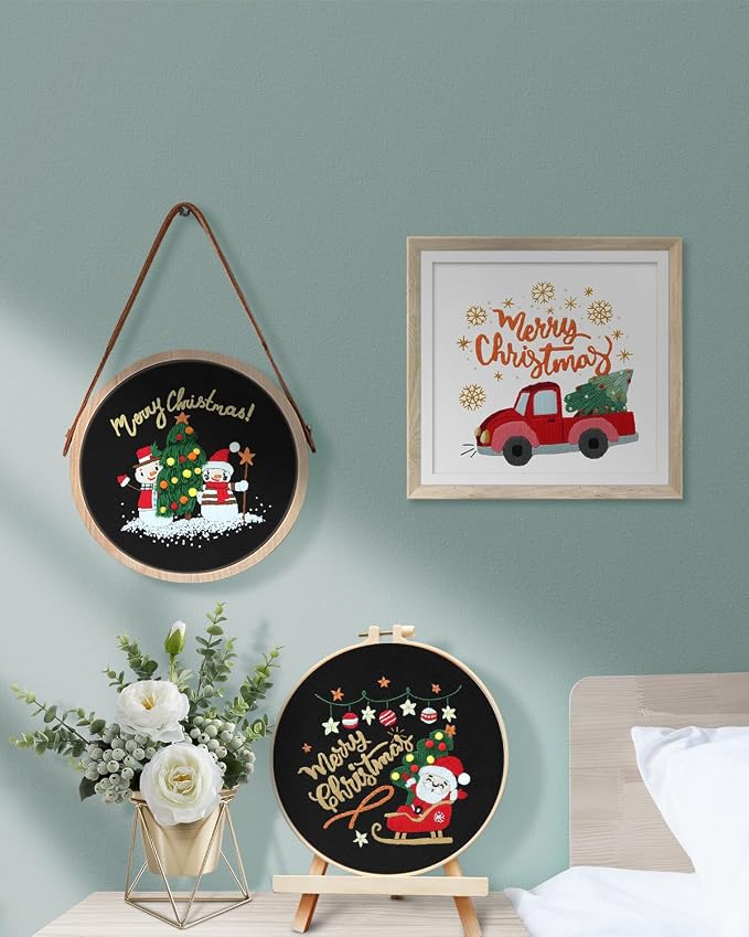 TINDTOP Christmas Embroidery Kit - Image 4