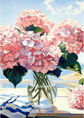 VeGuude Diamond Art Kits for Adults, Full Drill Hydrangea Flowers Diamond by VeGuude