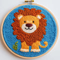 DIY Punch Needle Kits Lion by Unknown
