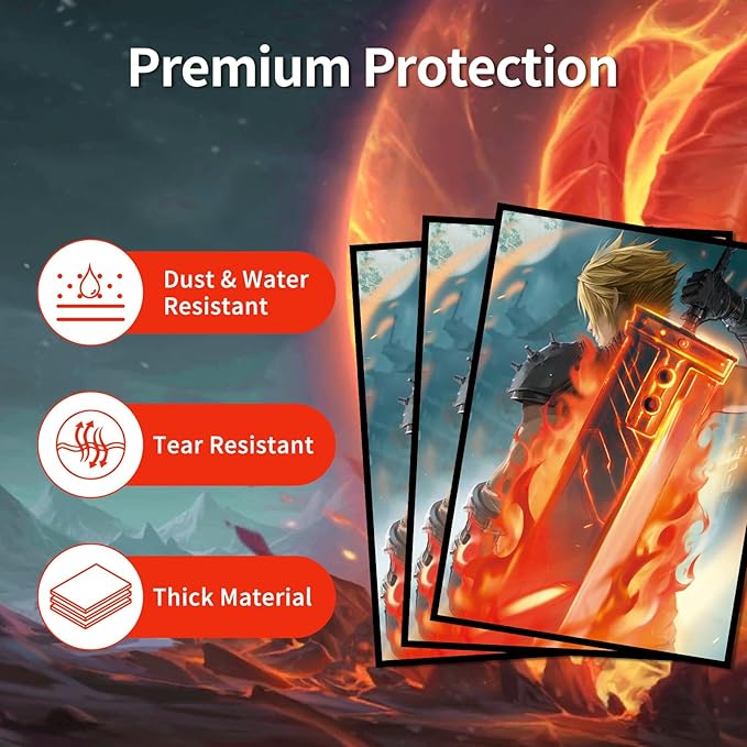 MTG Card Sleeves Art Card Sleeves Deck Protector, Smooth Shuffle - Image 4