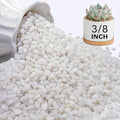 NUPICK 6 lbs Pebbles for Indoor Plants, 3/8 Inch Pea Gravel for Fish Tank by CreateAmazingChoice