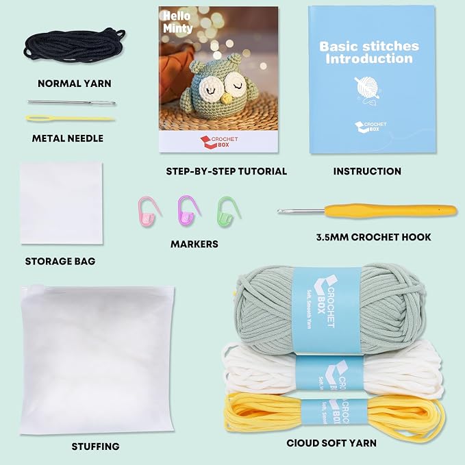 Complete Beginners Crochet Kit - Image 3