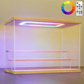 NONEMEY LED Acrylic Display Case, 3 Tier Display Case by NONEMEY