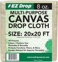 EZ Drop Painter's Large Canvas Fabric Drop Cloth by EZDropCanvas