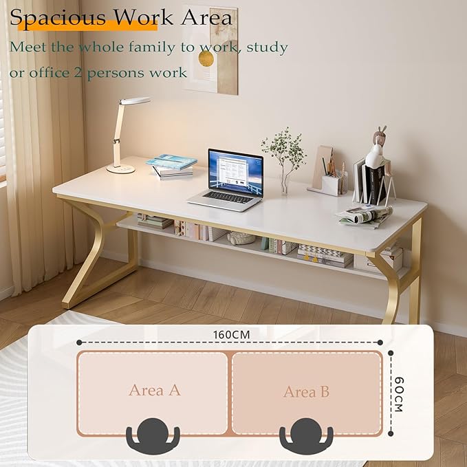 OSCHF 63-Inch Extra Long Desk - Image 3