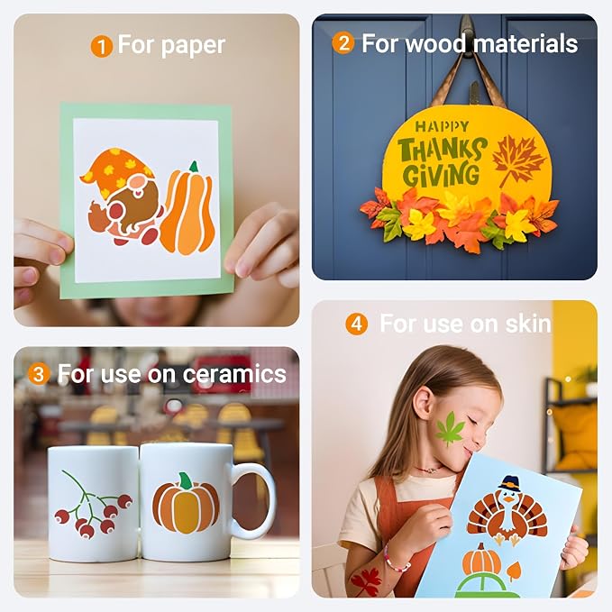 Felixcraft Thanksgiving Stencils - Image 2