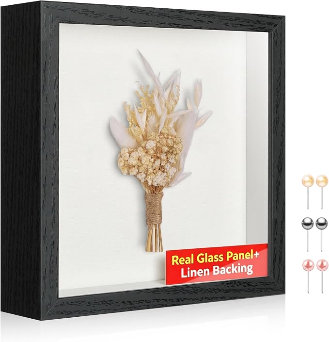 8x8 Shadow Box Picture Frame by MUXIUNT