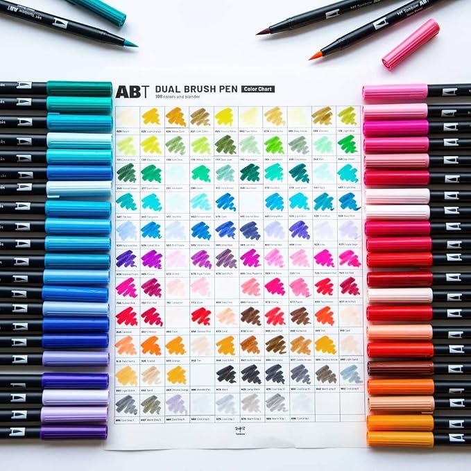 Tombow Dual Brush Pen Art Markers - Image 12