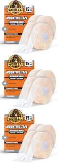 Gorilla Tough & Clear Double Sided Mounting Tape by Gorilla
