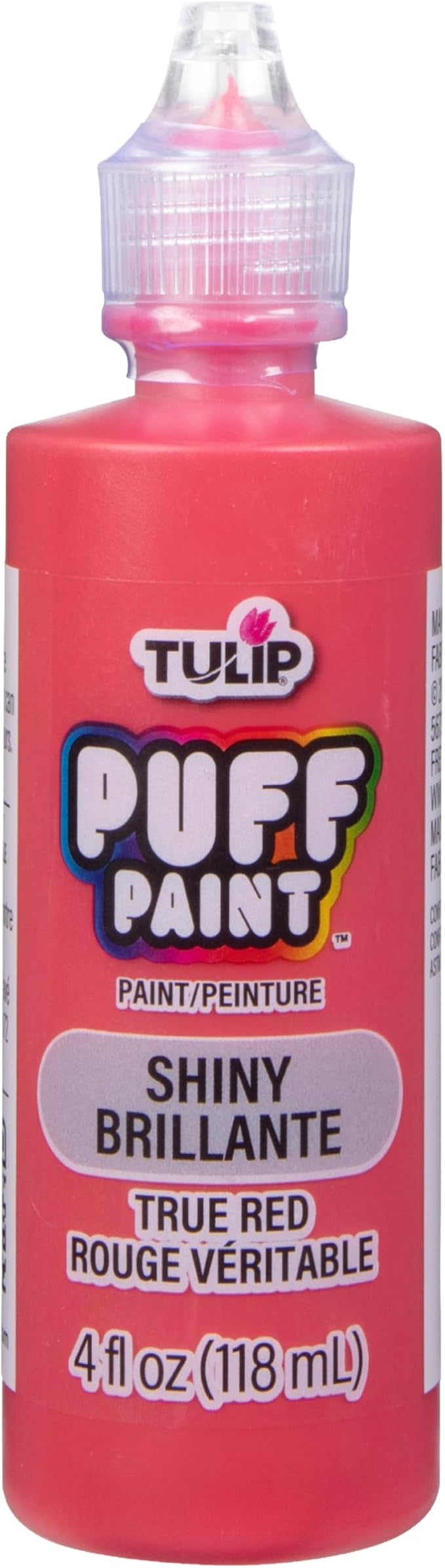 TULIP Puff Paint Slick True Red 4 Fl Oz by Tulip