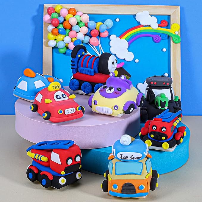 36 Colors Air Dry Clay Kit for Kids – 36 Cups - Image 5