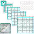 5 Quilting Rulers, Square Ruler Quilting Templates by HUIFARI