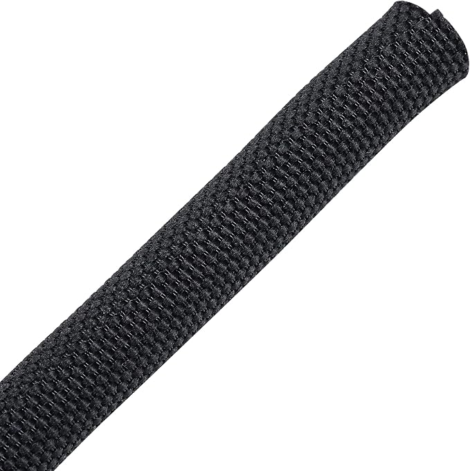 Automotive Wire Sheathing Split Wire Loom Braided Mesh Woven Cable Sleeve by Sunnarepoon