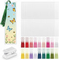 Fuyoooo 101 Pcs DIY Bookmark Making Kit Bookmark Laminating Pouches 5 Mil Hot by Liraitoya