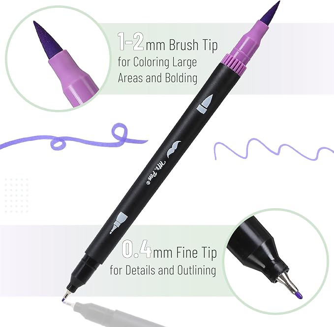 Mr. Pen- Dual Tip Brush Pens - Image 3