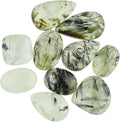 10pcs, Natural Gemstone Cabochon, Wholesale Assorted Flatback Crystals by CRYSTALINES