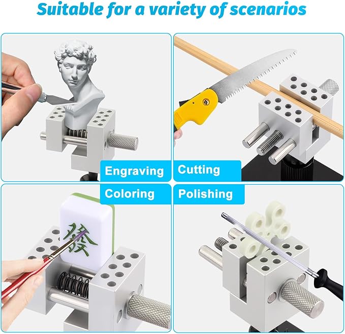 Mini Vise Table Top Clamp, 2in1 Mini Portable Table Vise - Image 6