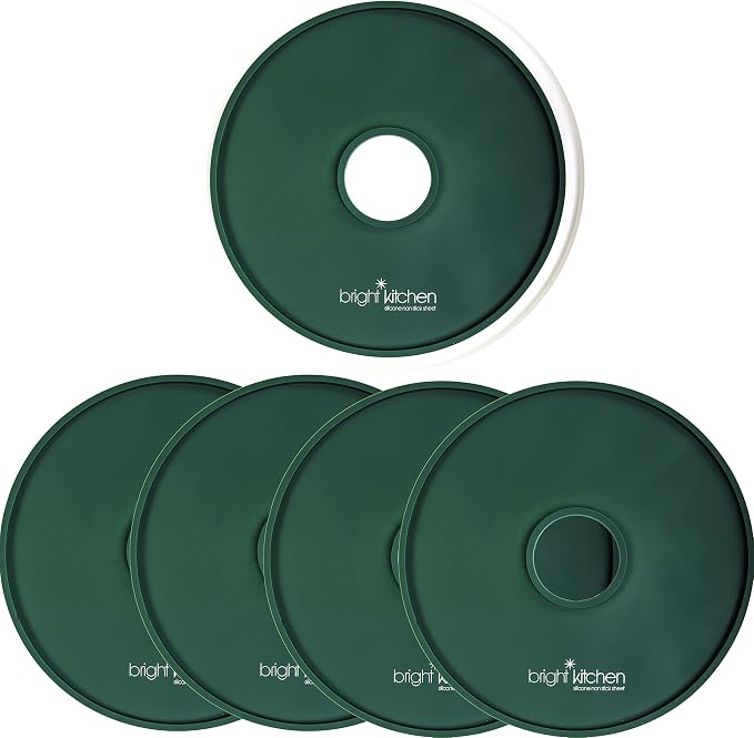 4 Fruit Leather Silicone Dehydrator Sheets by Bright+Kitchen