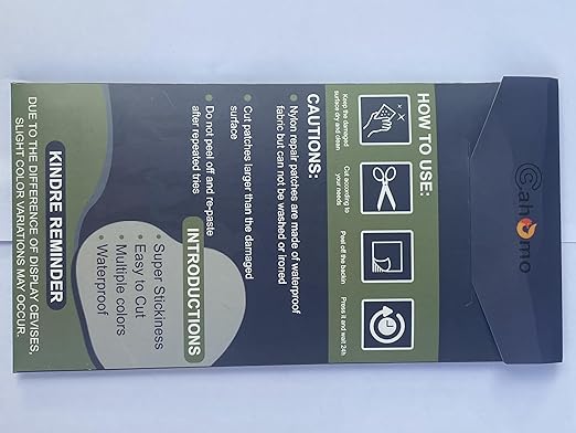 7.9x3.9 inch 12 PCS Nylon Repair Patch Nylon Repair Tape Self Adhesive Fabric Tapes Outdoor Camping Gear Fabric kit for Tent, Umbrella, Down Jackets, Sleeping Bag, Knapsack（Gray）
