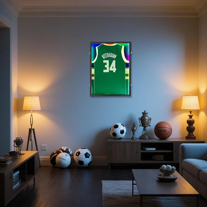 IHEIPYE LED Jersey Frame Display Case - Image 5