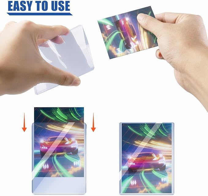 200 Pack 3"x4" Top loaders for Cards - Image 5