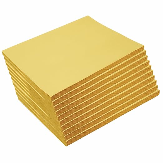 Colorations 9" x 12" Mediumweight Yellow Construction Paper, 500 Sheets | Bulk by Colorations