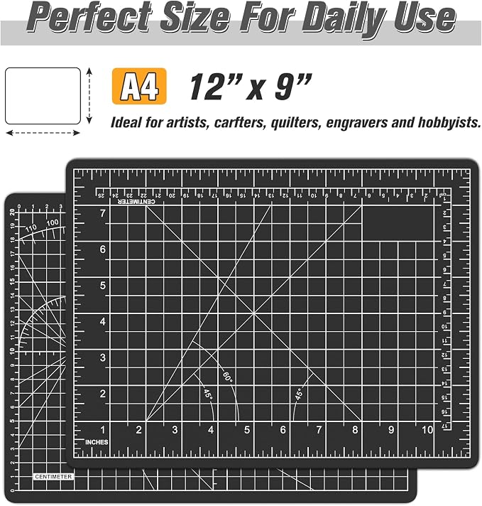 DIYSELF Cutting Mat 9in×12in, Cutting Mats - Image 2