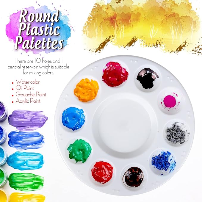 FANDAMEI Paint Palette, Paint Trays - Image 3